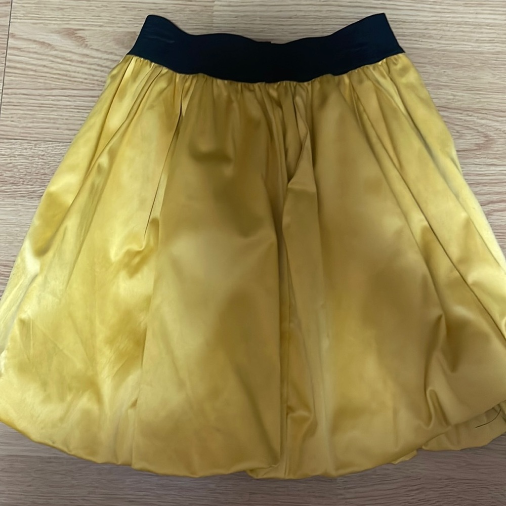 NECESSARY OBJECTS GOLD POOF SKIRT!